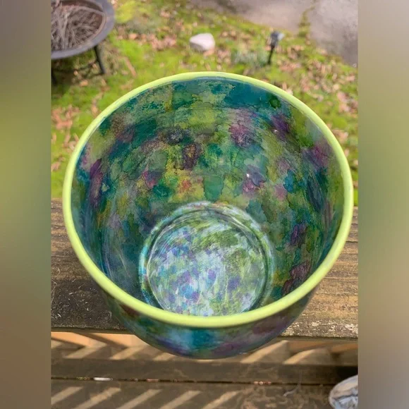 Hand Painted Multi-Use Jar/Vase - Picture 3 of 9